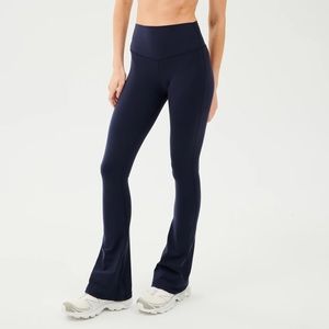 Split 59 navy flare leggings